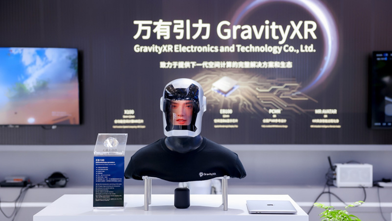 万有引力携手机器人，在宁波智博会现场大放异彩！